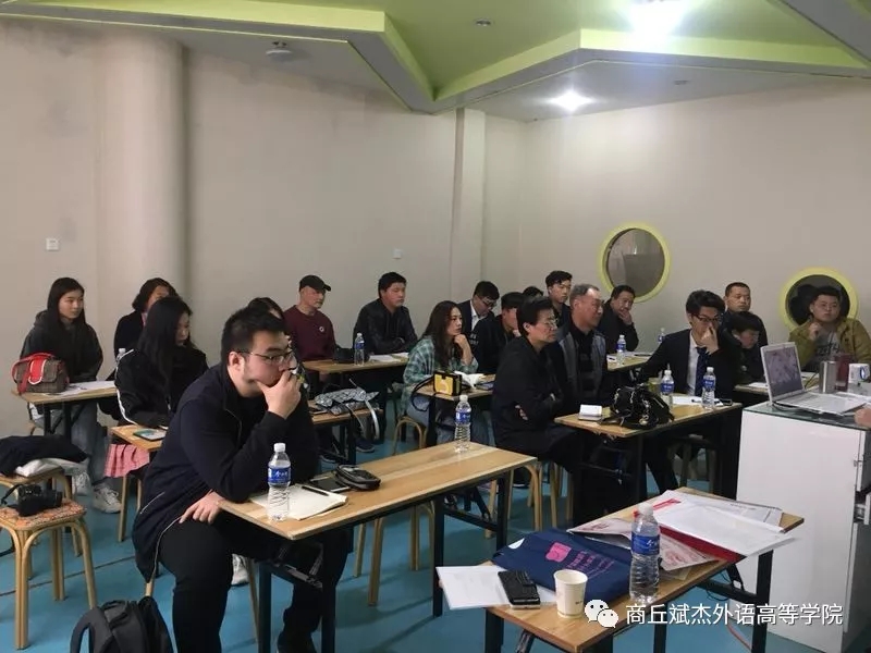 斌杰学院——2018年4月学生出国留学前的说明会。想出国吗？跟上斌杰带你飞~